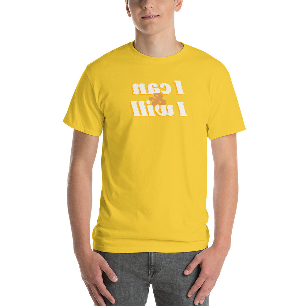 Short Sleeve T-Shirt - I can & I will - Mirror