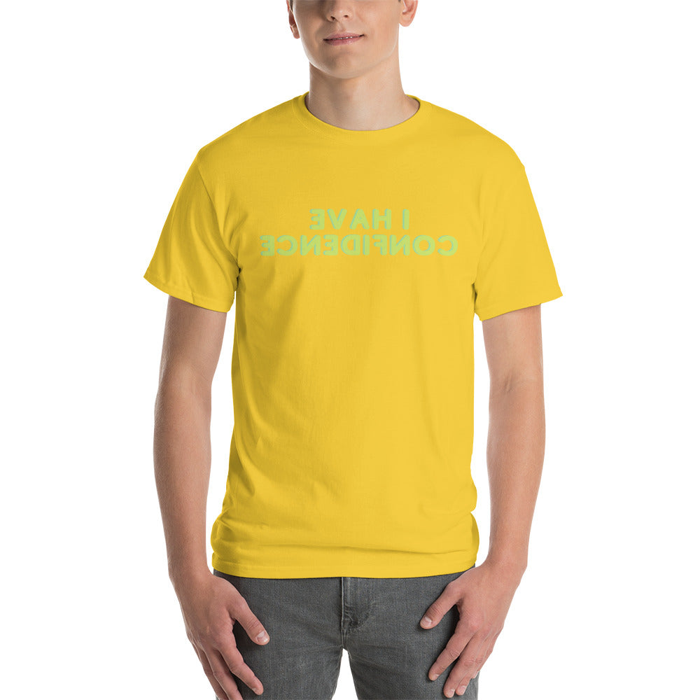 Short Sleeve T-Shirt - I Have Confidence - Mirror