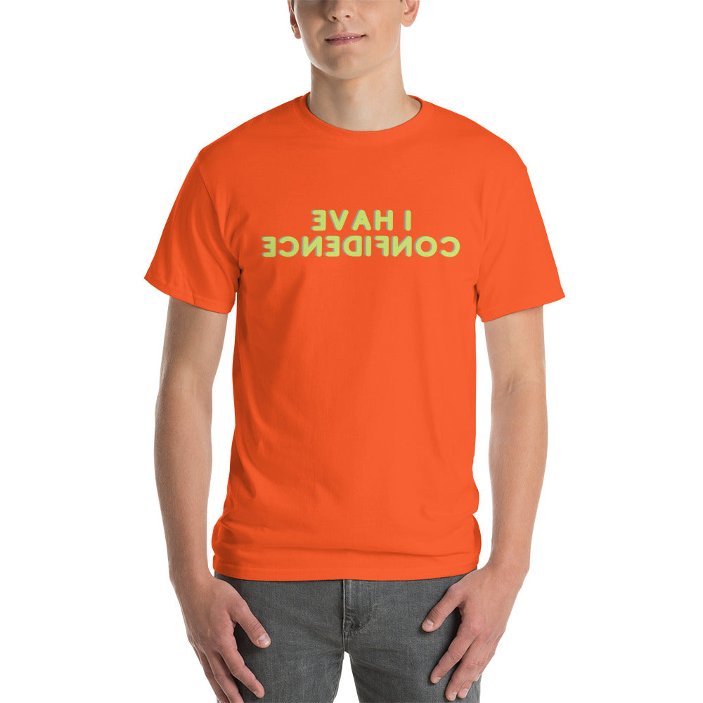 Short Sleeve T-Shirt - I Have Confidence - Mirror