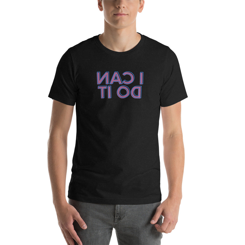 Short-sleeve unisex t-shirt - I Can Do It - Mirror