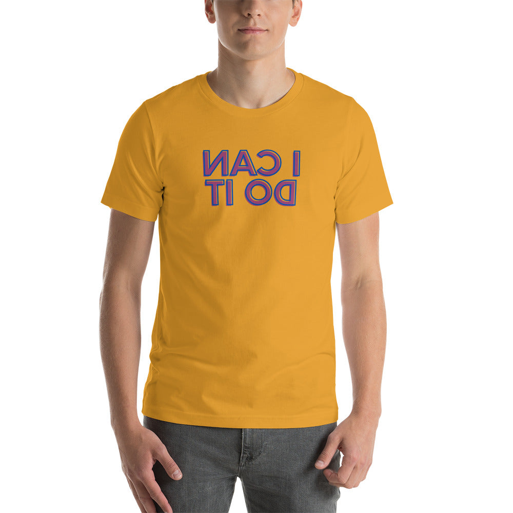 Short-sleeve unisex t-shirt - I Can Do It - Mirror