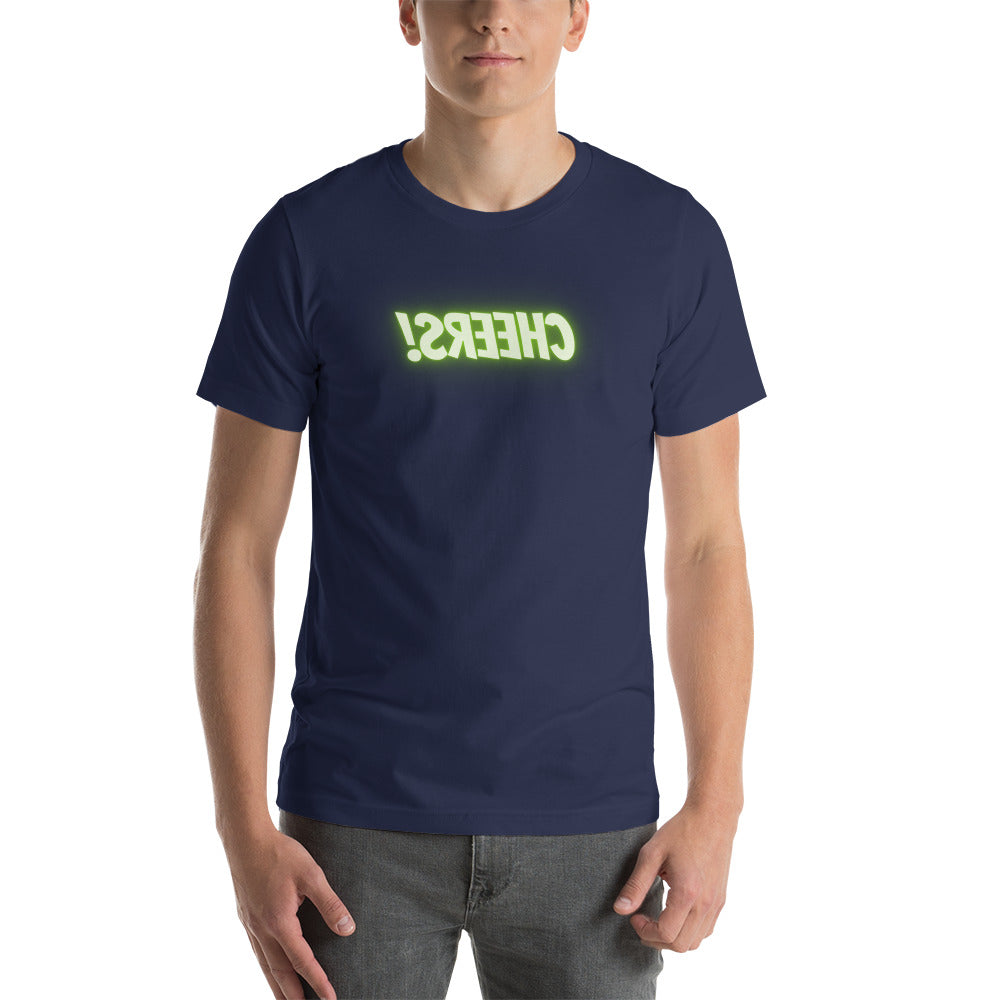 Short-Sleeve Unisex T-Shirt - Cheers  - Mirror