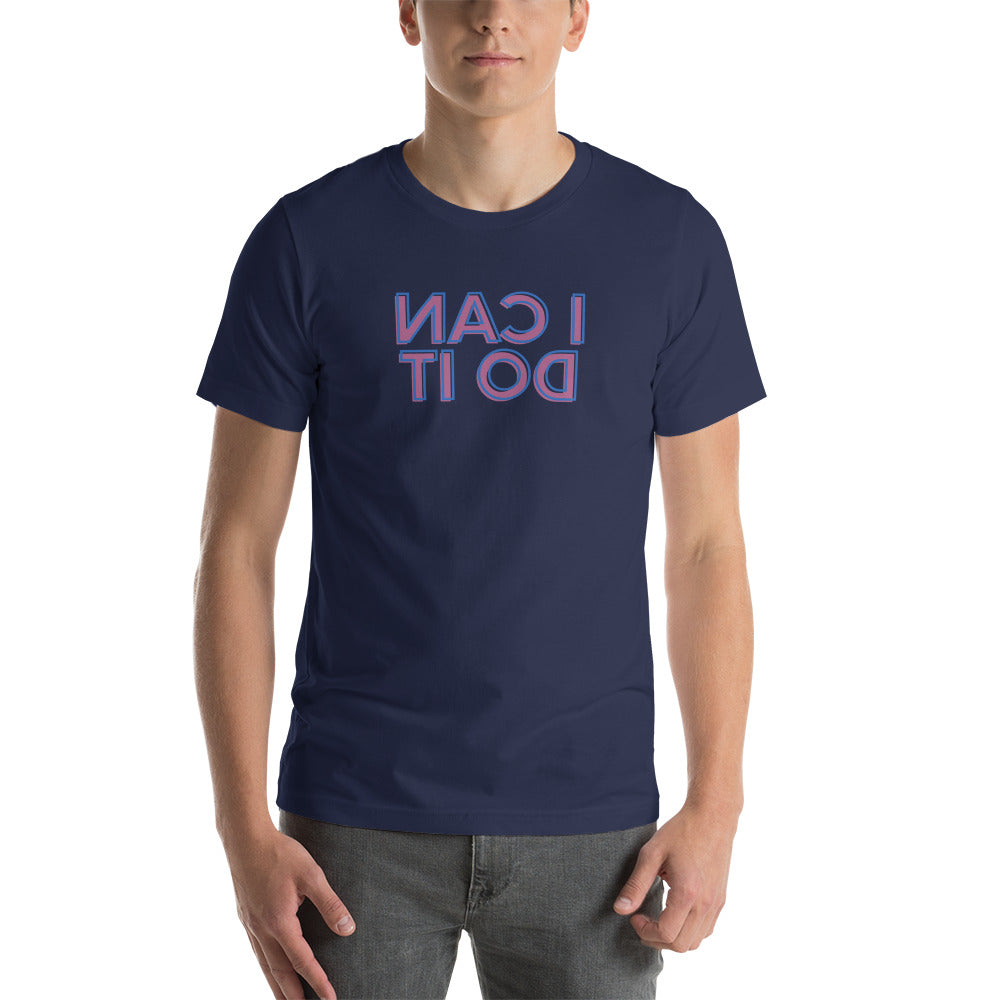 Short-sleeve unisex t-shirt - I Can Do It - Mirror