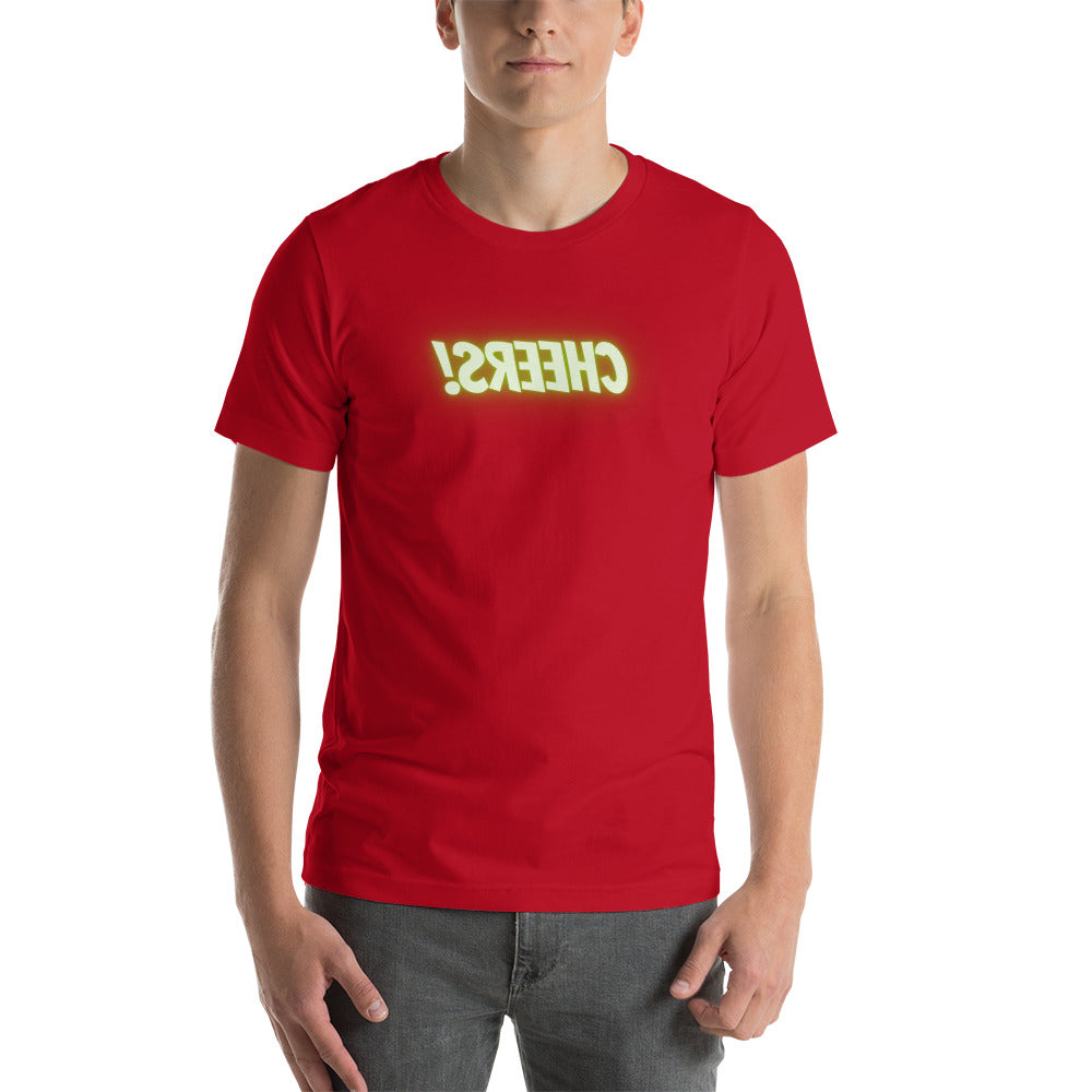 Short-Sleeve Unisex T-Shirt - Cheers  - Mirror