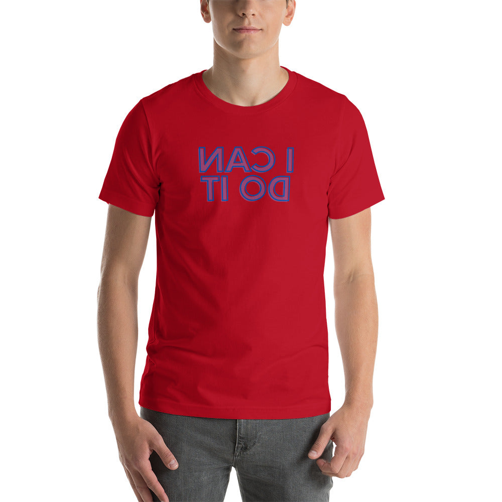 Short-sleeve unisex t-shirt - I Can Do It - Mirror