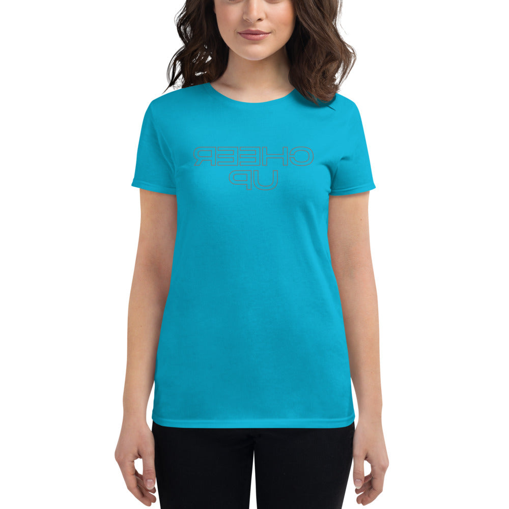 Women's short sleeve t-shirt - Cheer Up - Mirror