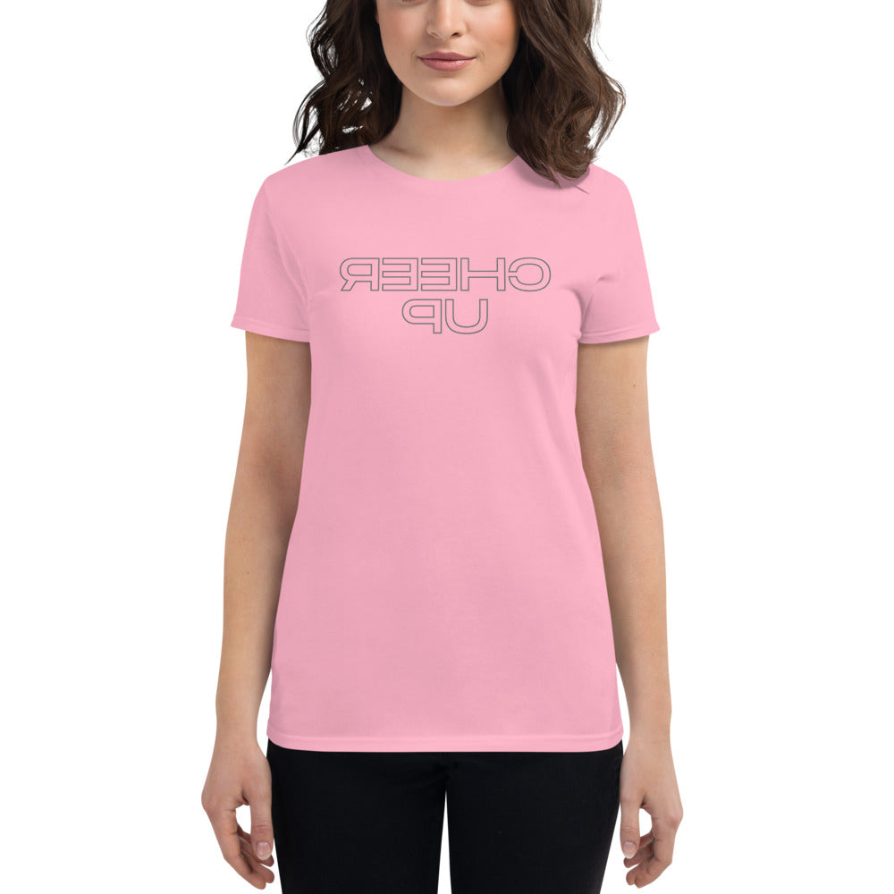 Women's short sleeve t-shirt - Cheer Up - Mirror