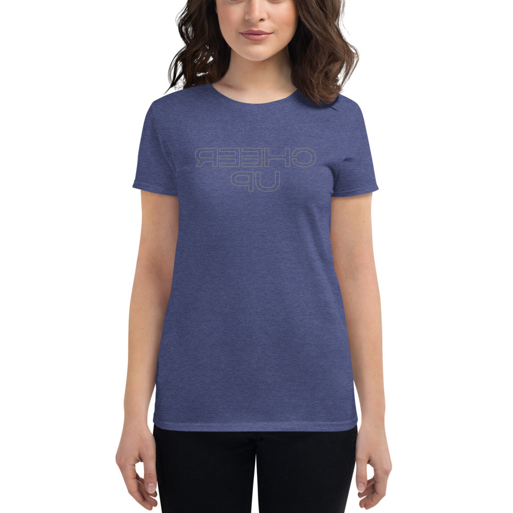 Women's short sleeve t-shirt - Cheer Up - Mirror