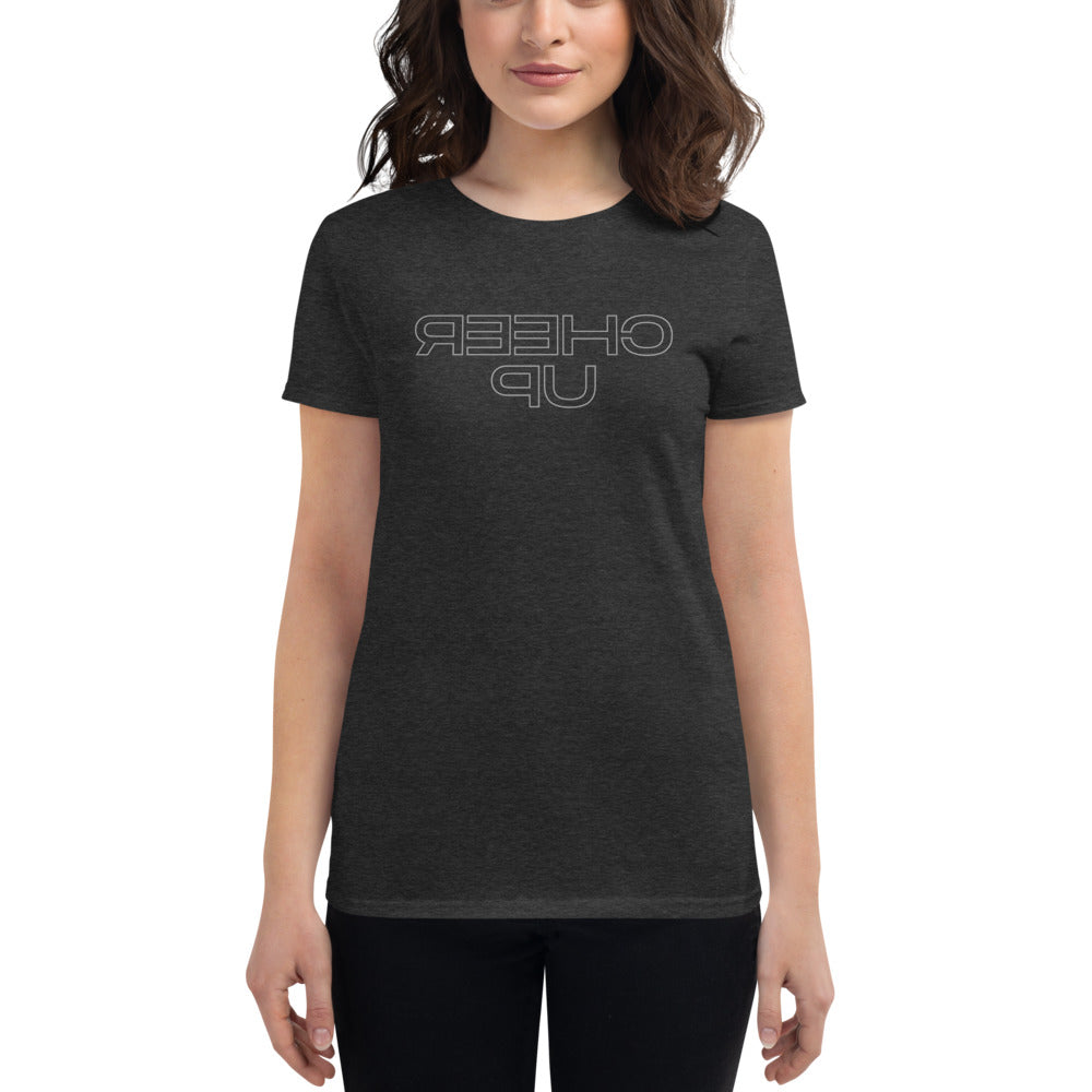 Women's short sleeve t-shirt - Cheer Up - Mirror