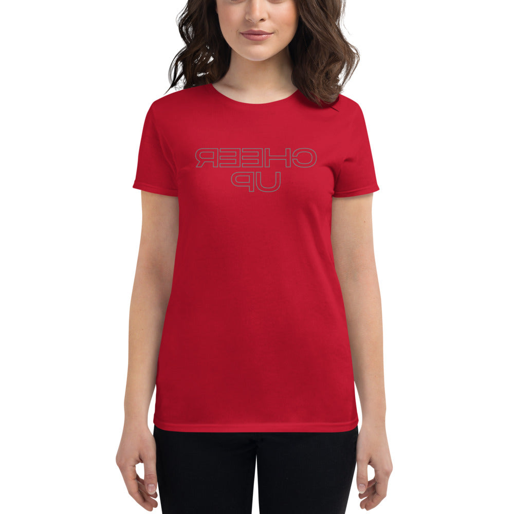 Women's short sleeve t-shirt - Cheer Up - Mirror