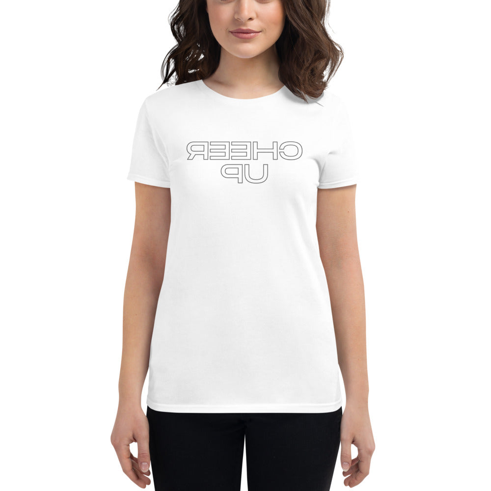 Women's short sleeve t-shirt - Cheer Up - Mirror