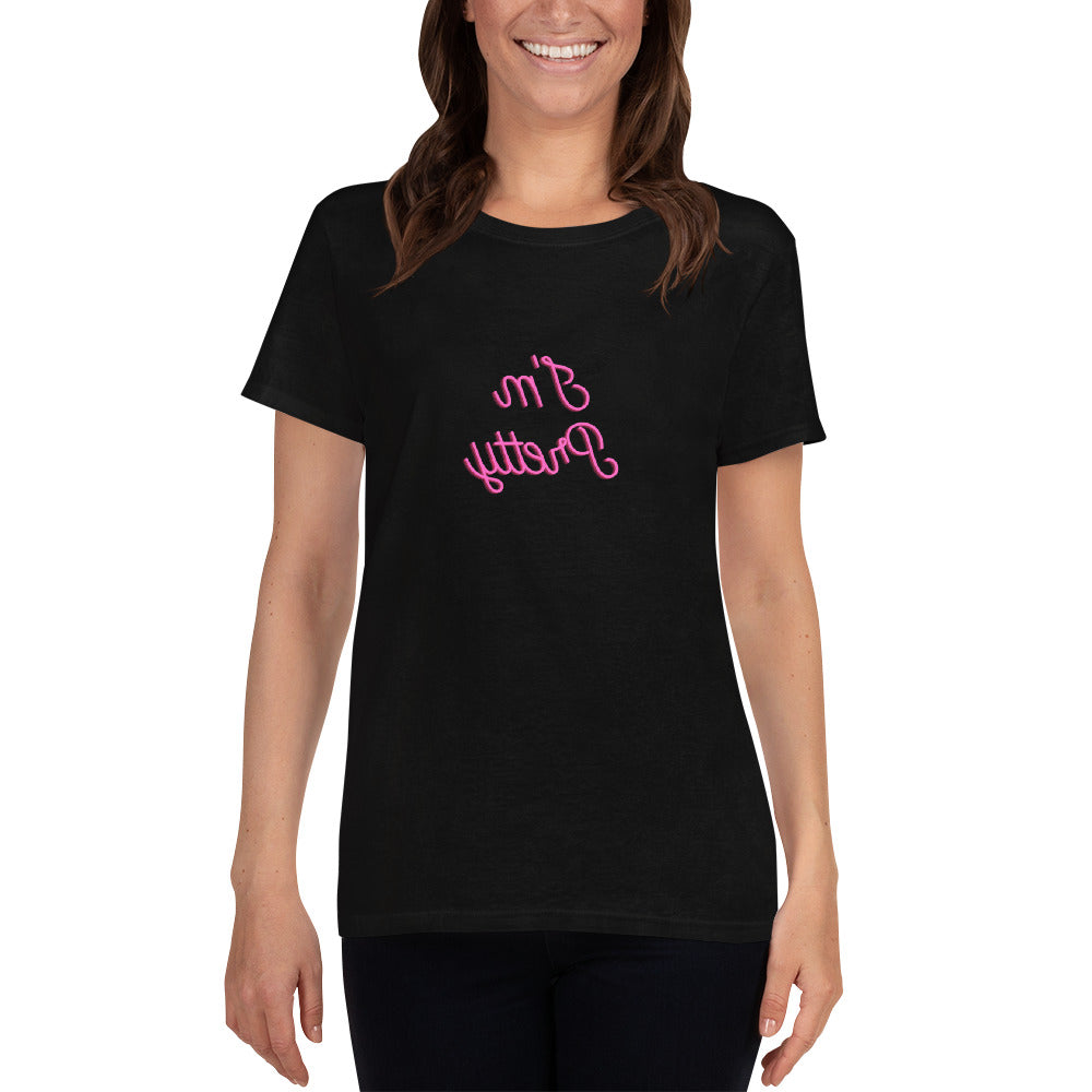 Women's short sleeve t-shirt - I'm Pretty - Mirror