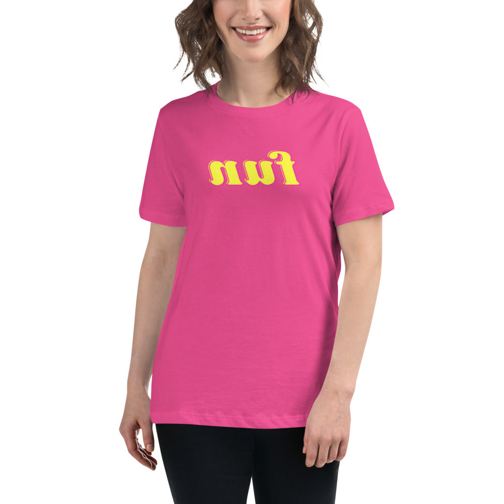 Women's Relaxed T-Shirt - Fun - Mirror