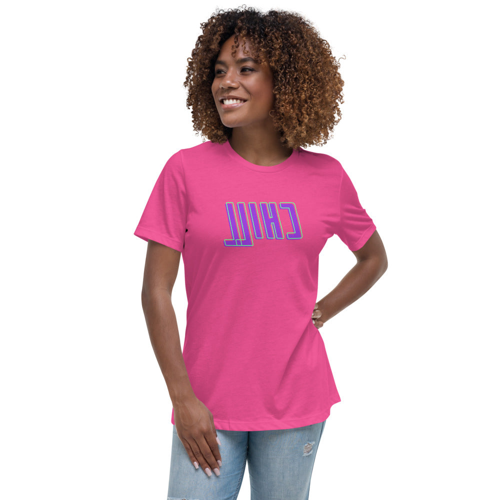 Women's Relaxed T-Shirt - Chill - Mirror