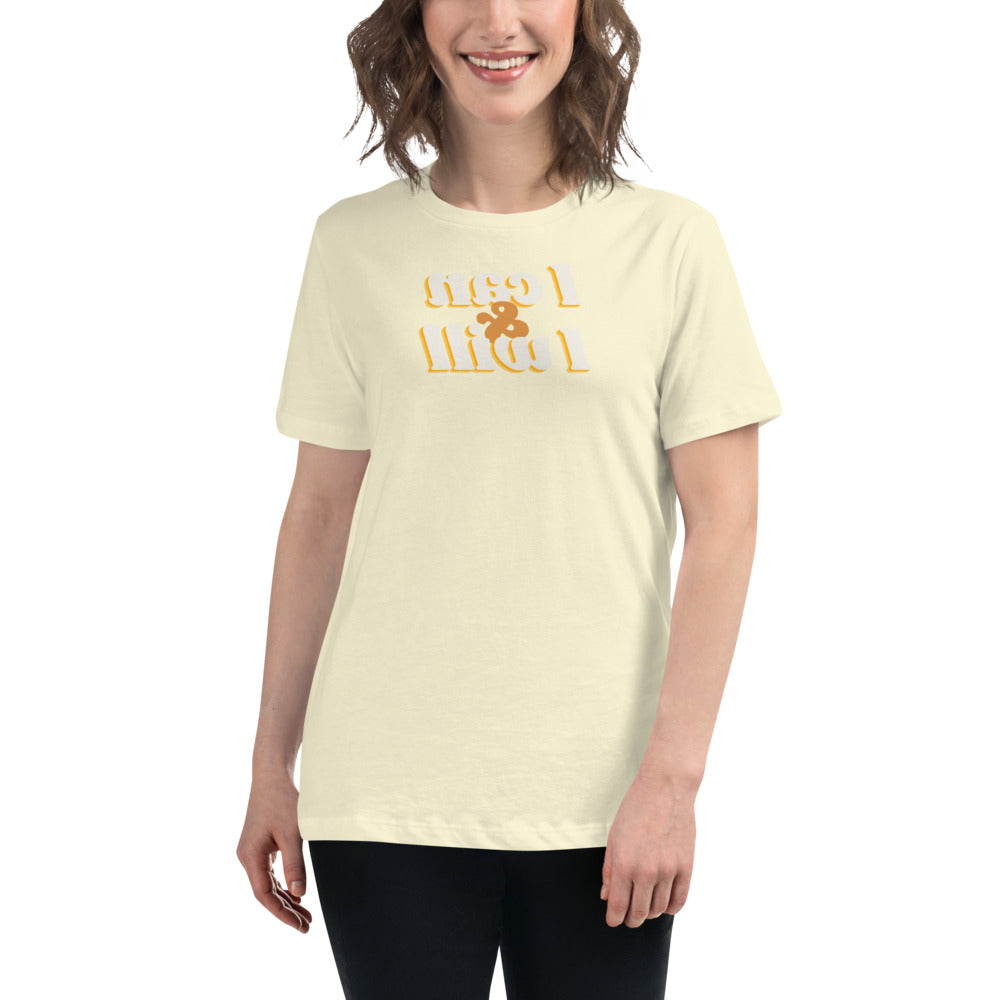 Women's Relaxed T-Shirt - I can & I will  - Mirror