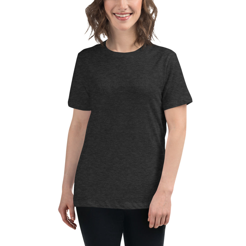 Women's Relaxed T-Shirt - Love and Joy - Mirror