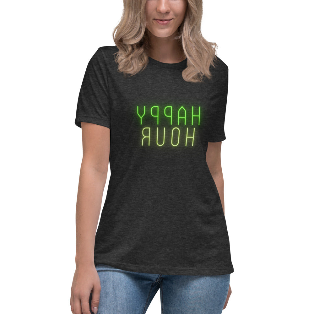 Women's Relaxed T-Shirt - Happy Hour - Mirror