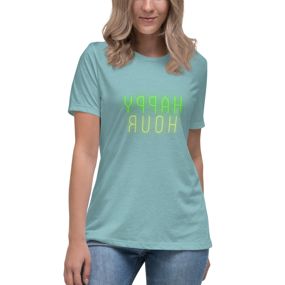 Women's Relaxed T-Shirt - Happy Hour - Mirror