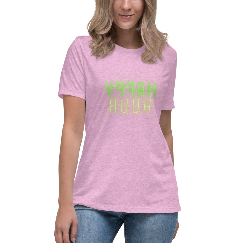 Women's Relaxed T-Shirt - Happy Hour - Mirror