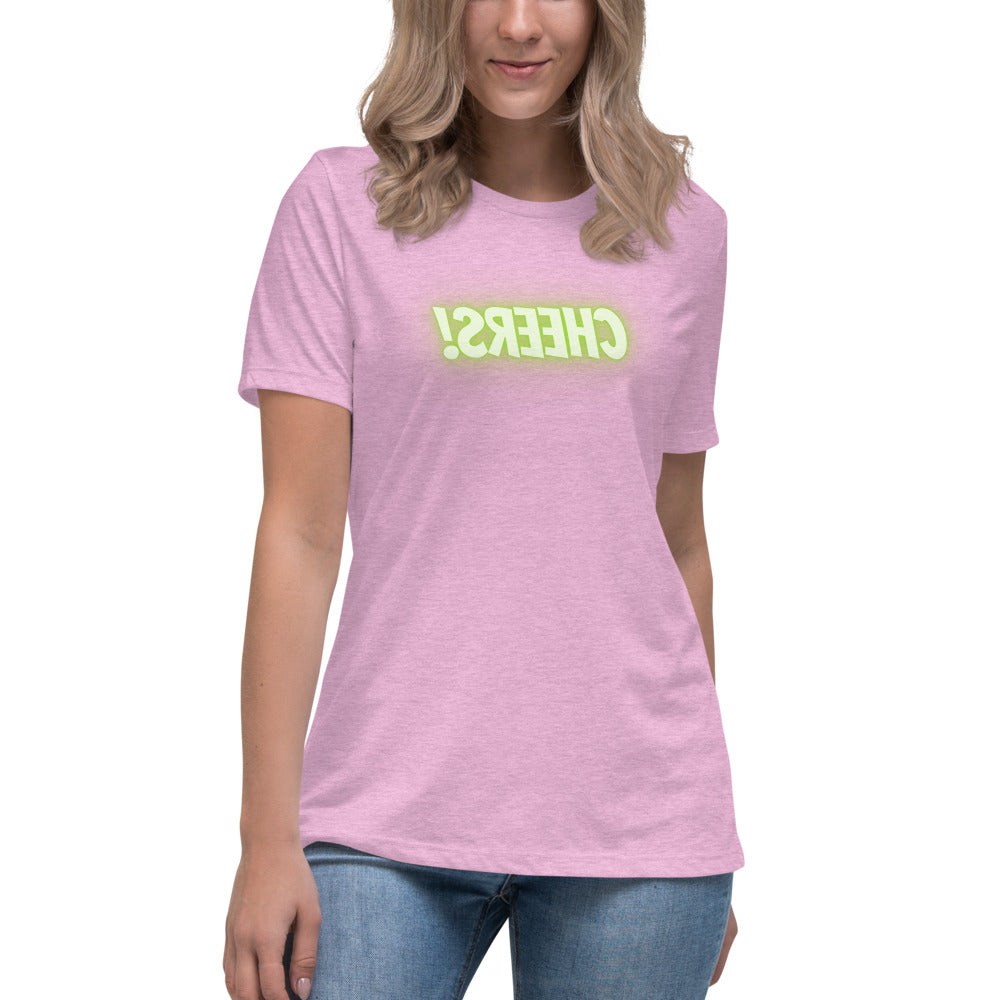 Women's Relaxed T-Shirt - Cheers - Mirror