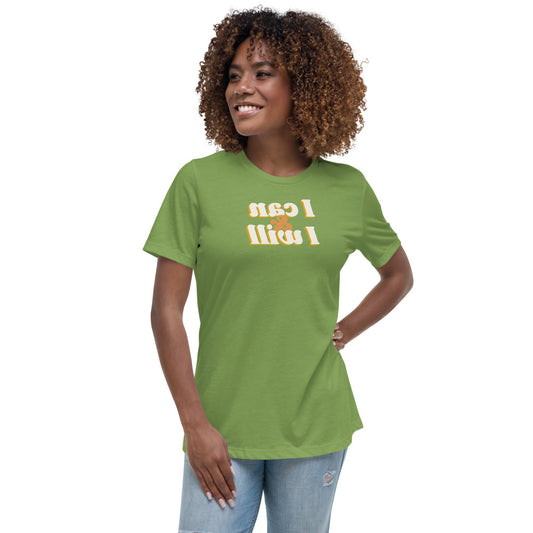 Women's Relaxed T-Shirt - I Can And I Will - Mirror