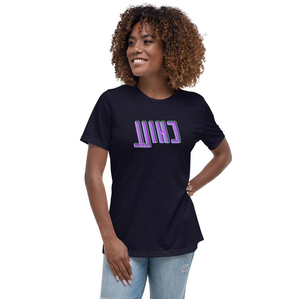 Women's Relaxed T-Shirt - Chill - Mirror