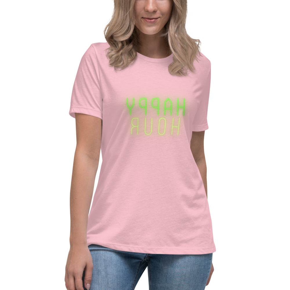 Women's Relaxed T-Shirt - Happy Hour - Mirror