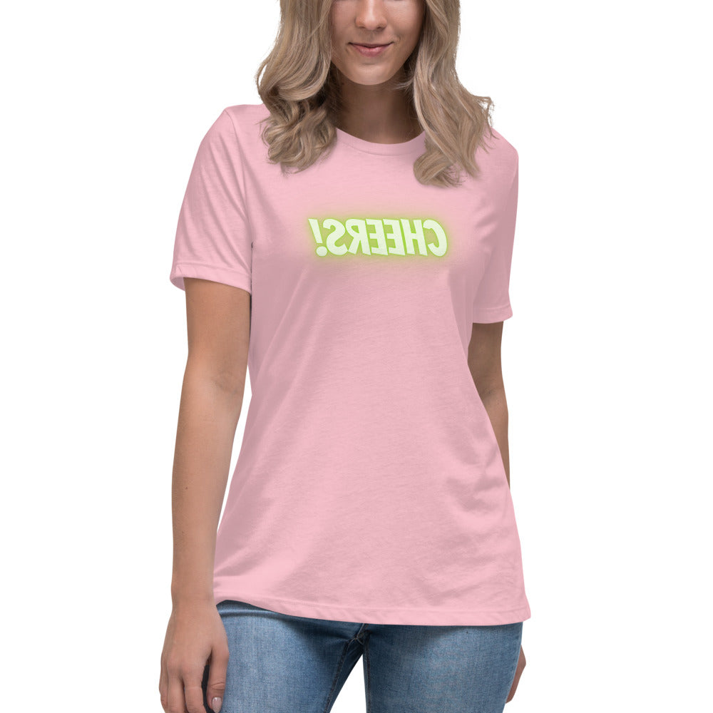 Women's Relaxed T-Shirt - Cheers - Mirror