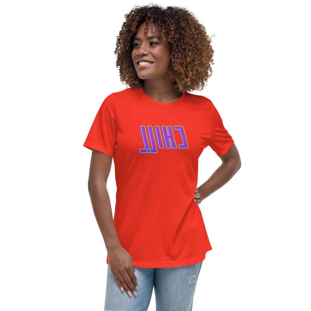 Women's Relaxed T-Shirt - Chill - Mirror