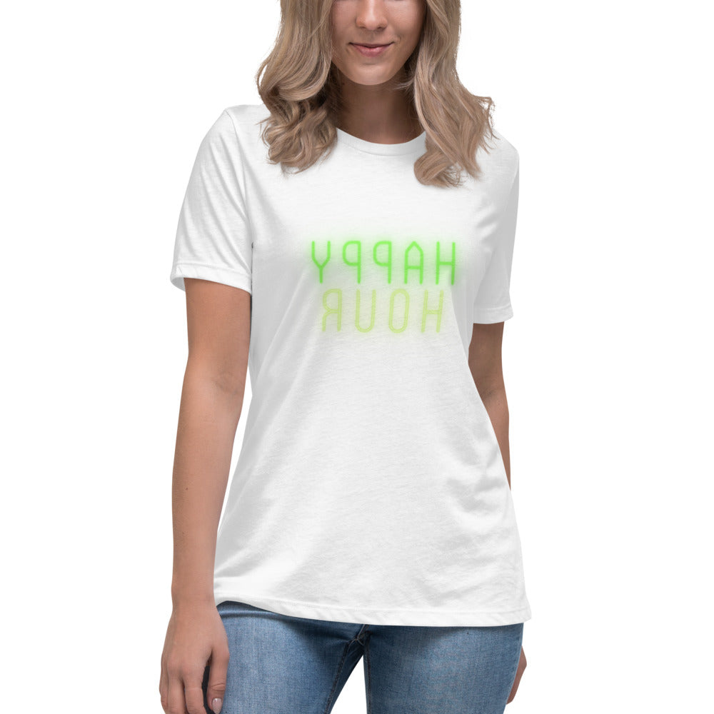 Women's Relaxed T-Shirt - Happy Hour - Mirror