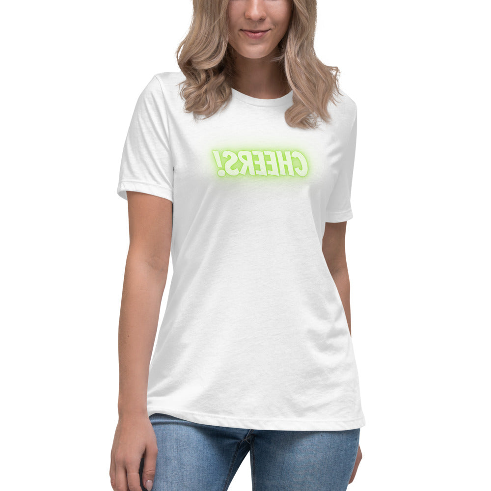 Women's Relaxed T-Shirt - Cheers - Mirror